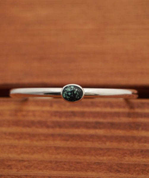 Silver & Stone Cuff